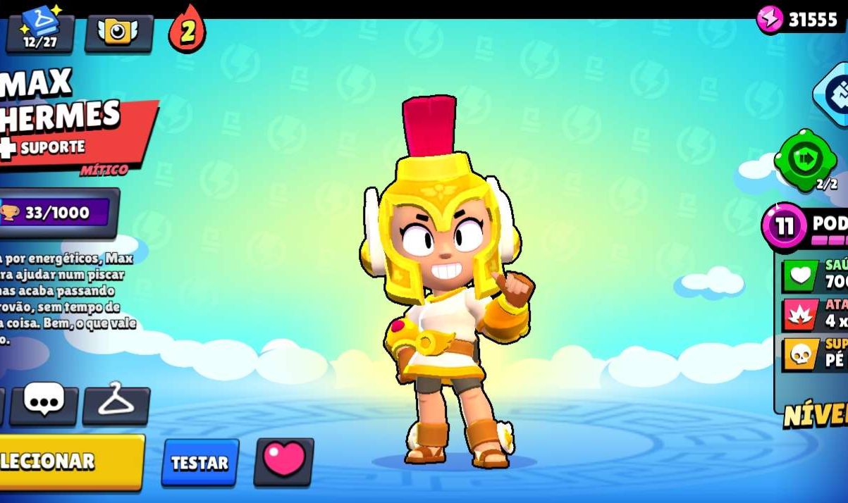 CONTA DE BRAWL STARS MUITOS BRAWLERS E COM MUITAS SKINS