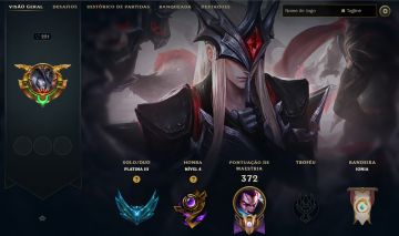 Conta League of Legends LoL e Wild Rift