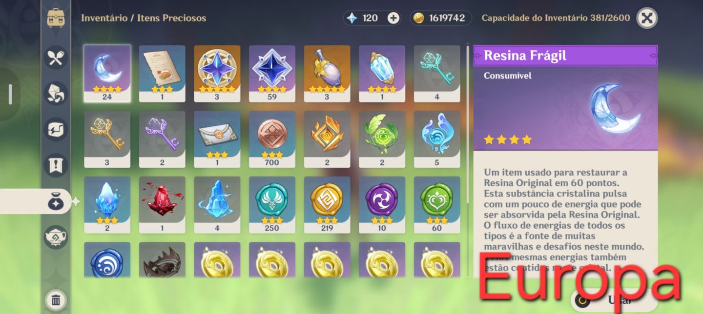 Conta Multiserver com vários personagens t5 limitados e do mochileiro!