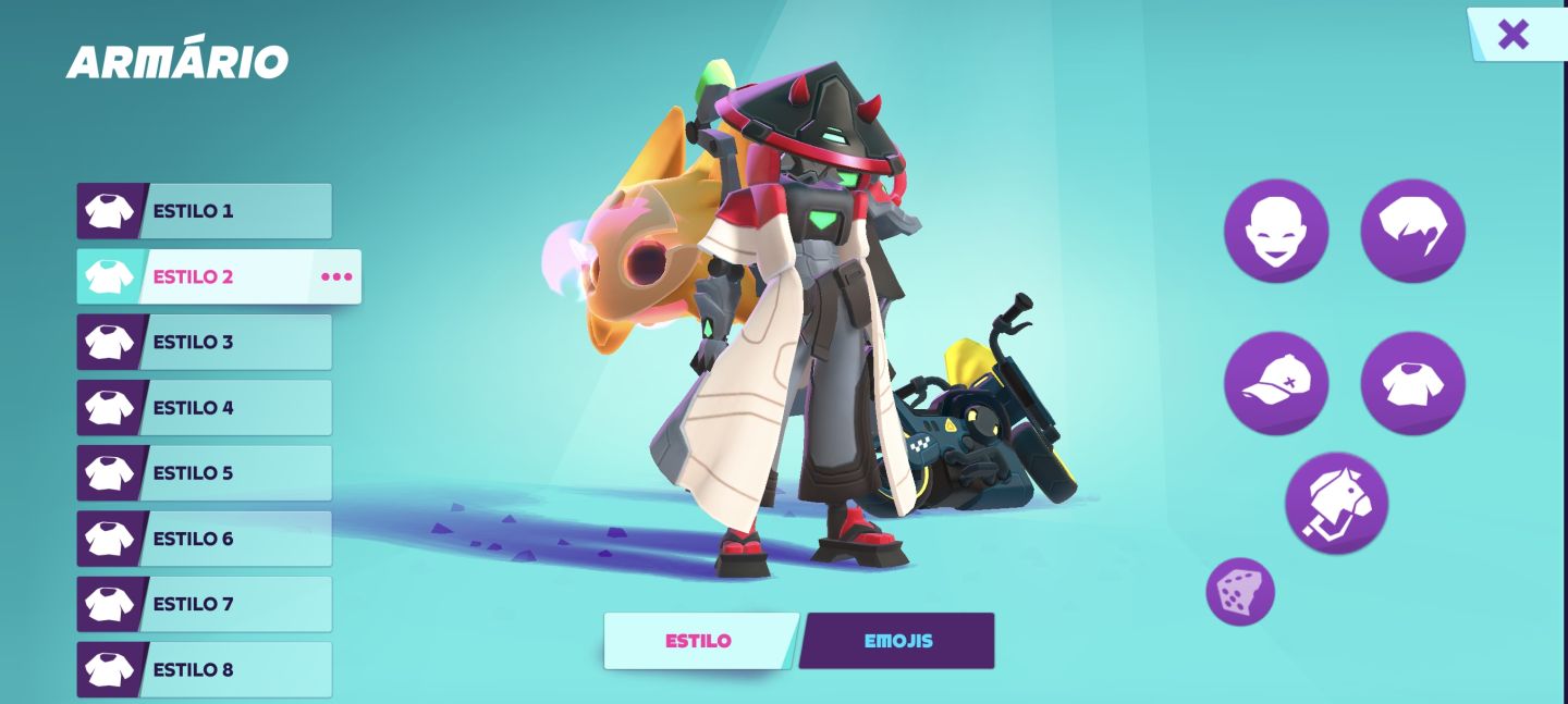 Conta Supercell ID Mo.co + Brawl Stars muita skin cara