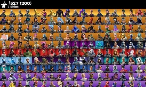 [PS4, XBOX, NINTENDO] CONTA 526 SKINS SEASON 2