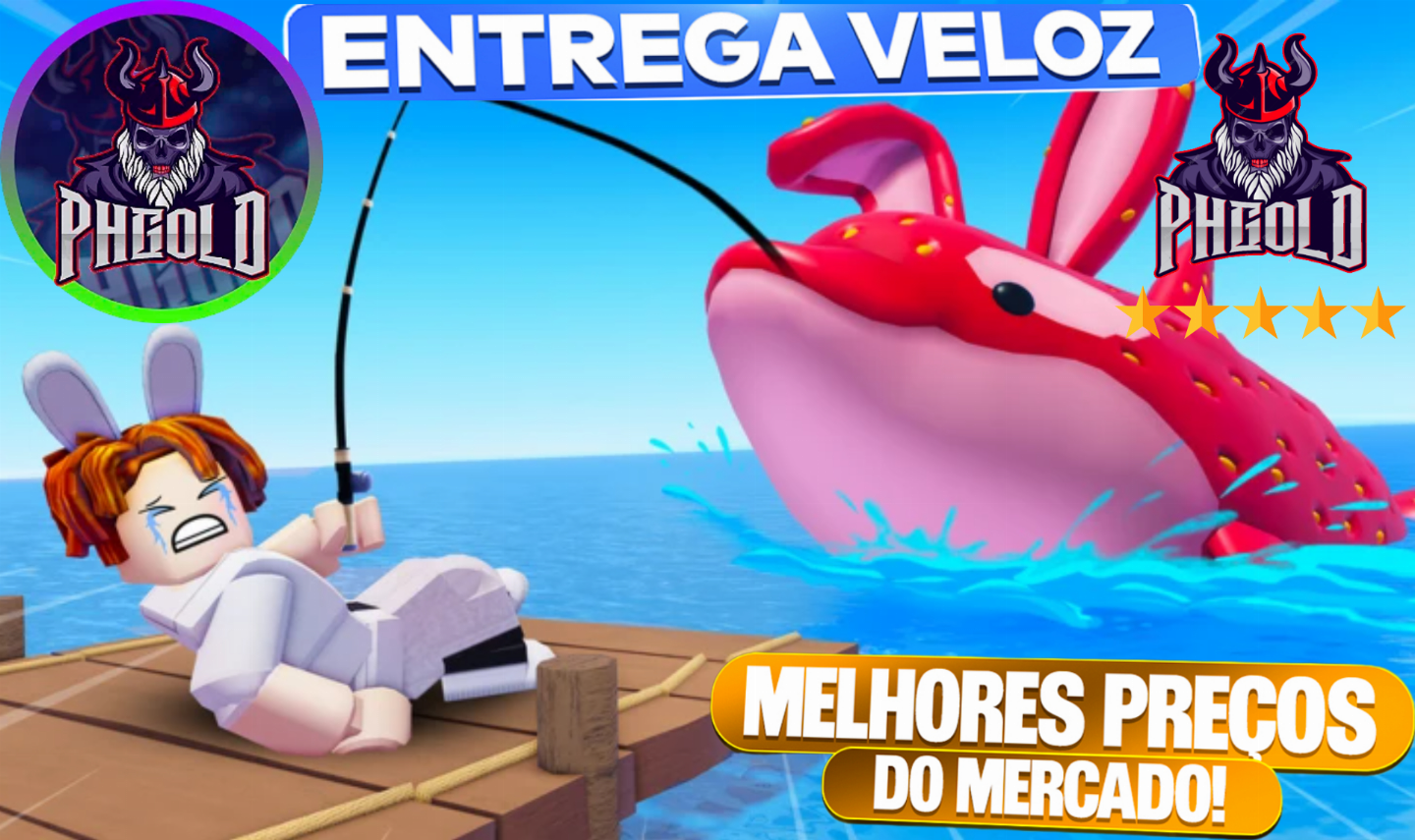 PEGUE O PEIXE | FISH IT | GAMEPASS | MELHOR PREÇO DO MERCADO | ATENDIMENTO TOP!