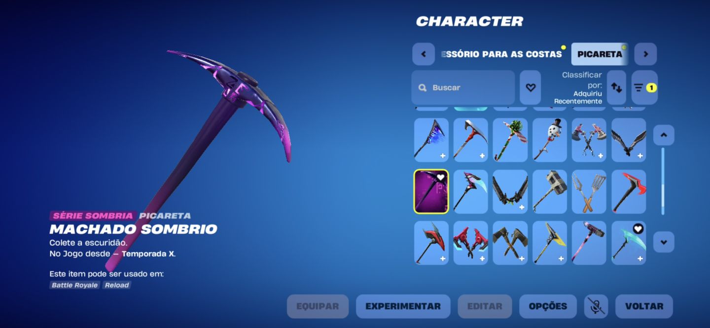 Conta fortinite capítulo raiz