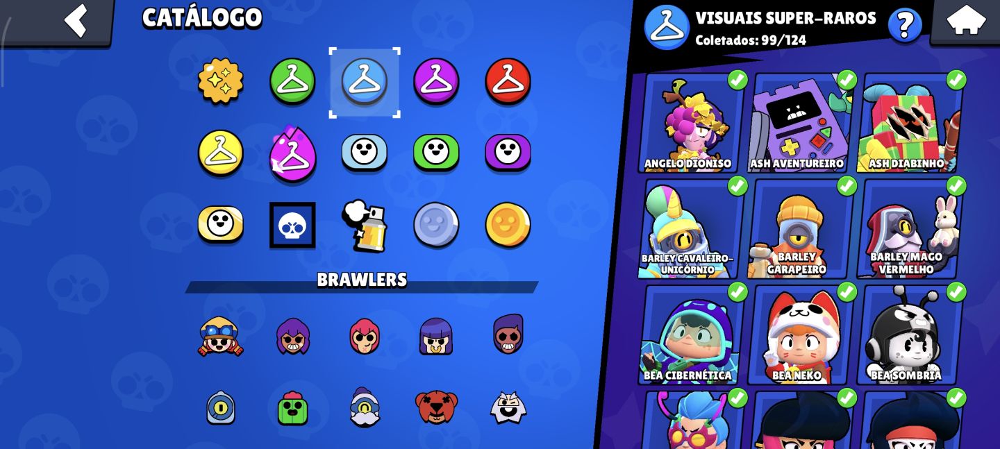 CONTA COM 69K DE TROFÉUS,MUITA SKIN RARA, E LENDARIA,47 com Hiper carga.