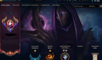Conta lol lv 895 com 451 skins