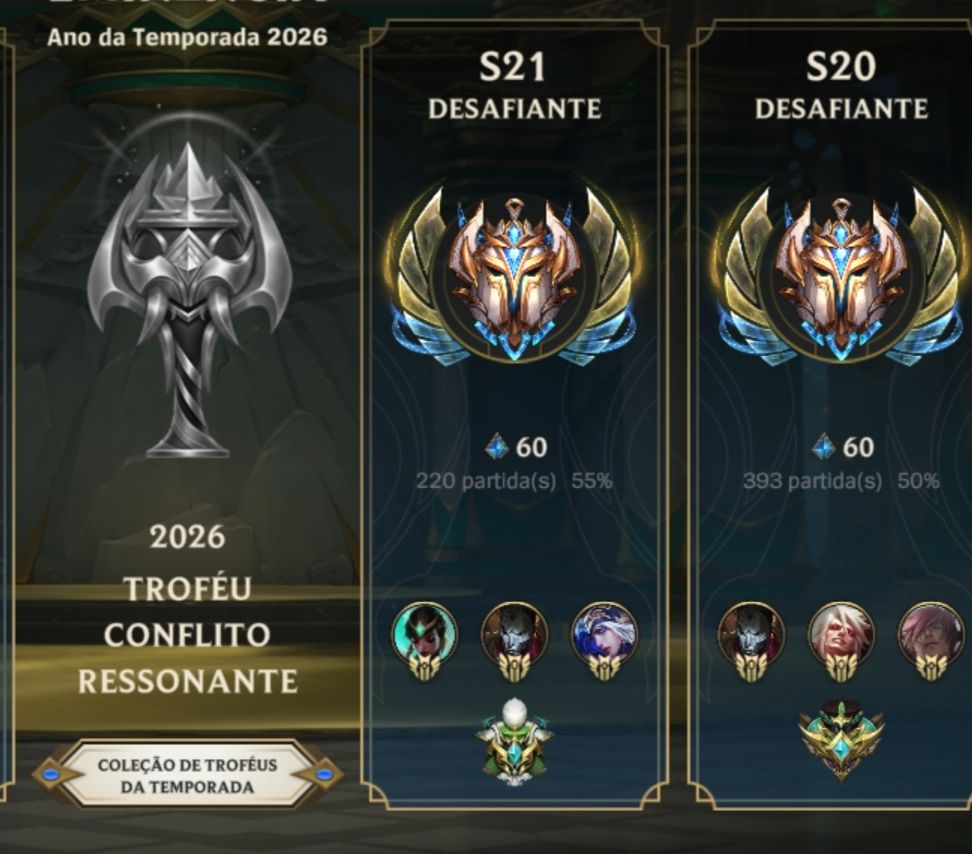Estou vendendo a minha conta do Wild Rift.