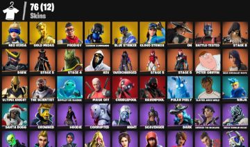 CONTA COM MAIS DE 70 SKINS, NEOVERSA, NINJA, MIDAS,BANANA,SKIN PSN E MUITA COISA