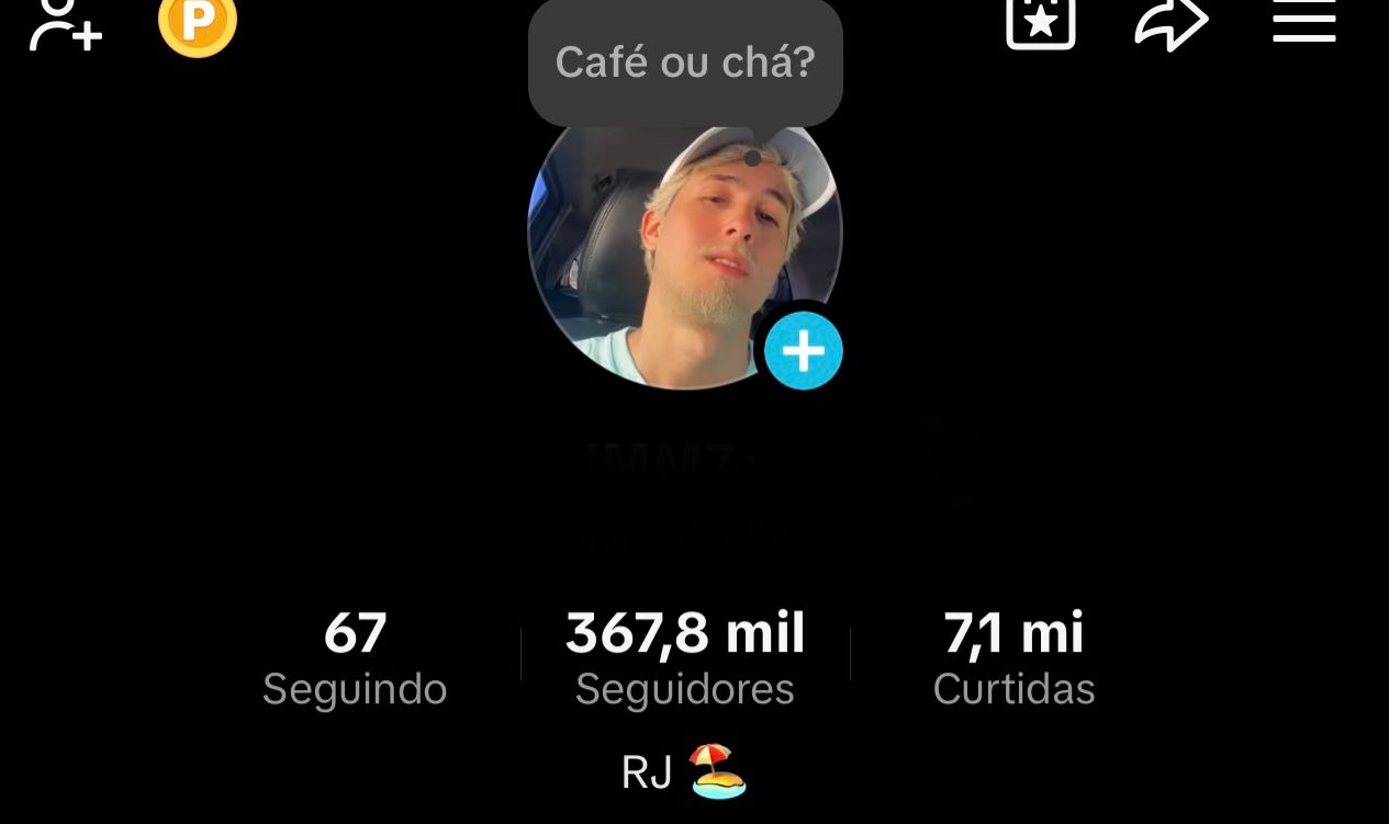 CONTA TIKTOK COM 367 MIL SEGUIDORES + TIKTOK SHOP + MONETIZAÇÃO + LIVE STUDIO