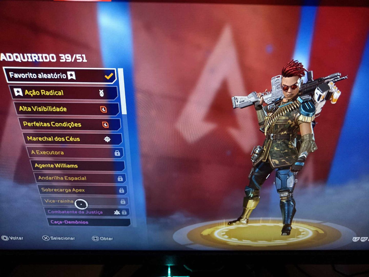 CONTA STEAM APEX 1 HERANÇA CAUSTIC / PSN LIBERADA