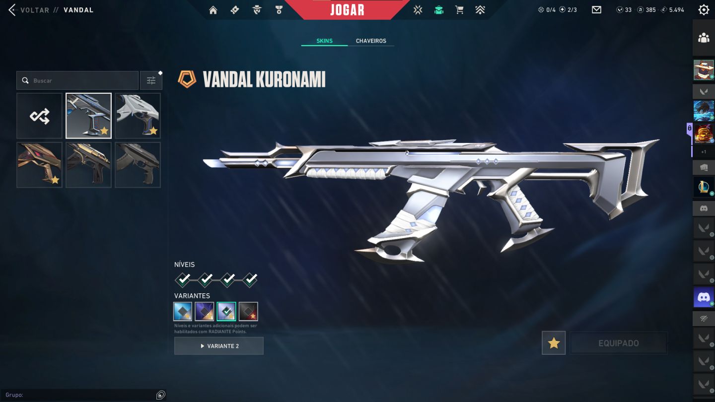 Conta Valorant 2021/ Skins Kuronami, Espectro, Briquedo
