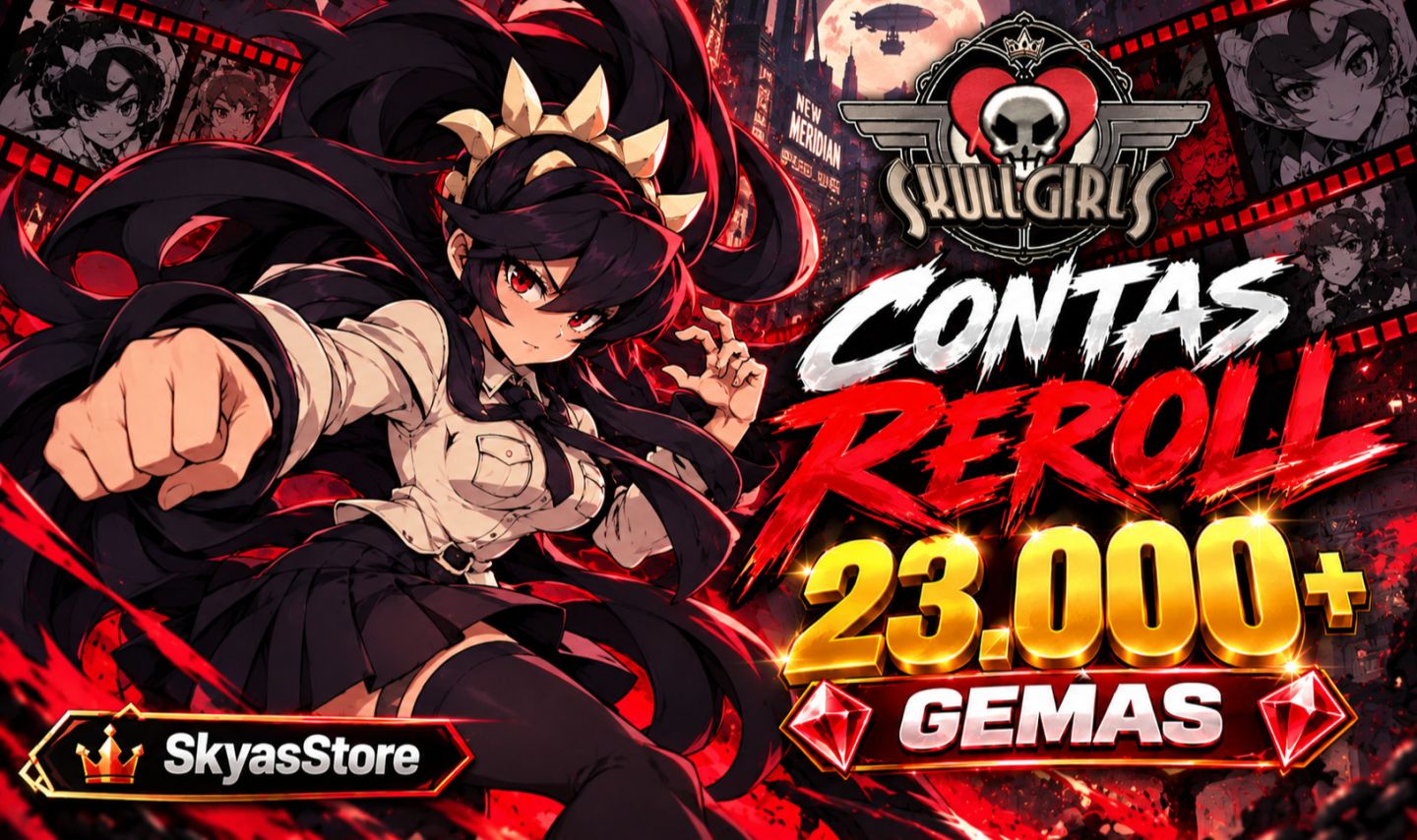 28.000+ Teonitas | Skullgirls | Contas Reroll