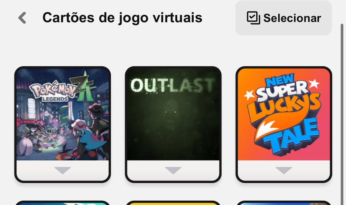 Conta de Nitendo Switch Pokemon, Hello Kitty, Minecraft e muito mais!