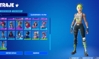 Conta fortnite rara (picaretas tryhard e skins que não vem mais a loja)