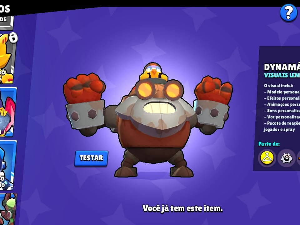Conta de Brawl Stars Iniciante e Rara