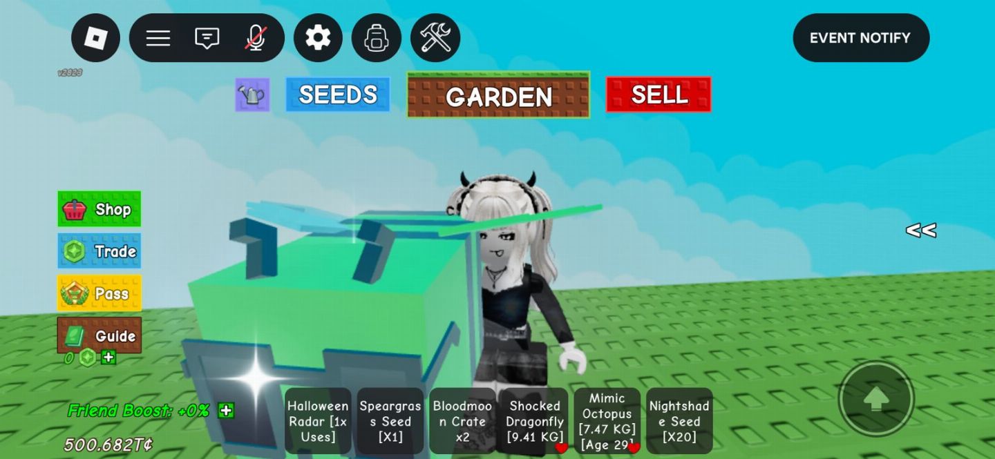 Grow a Garden Moon!