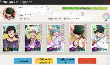 CONTA REI DO JUJUSTU +140B