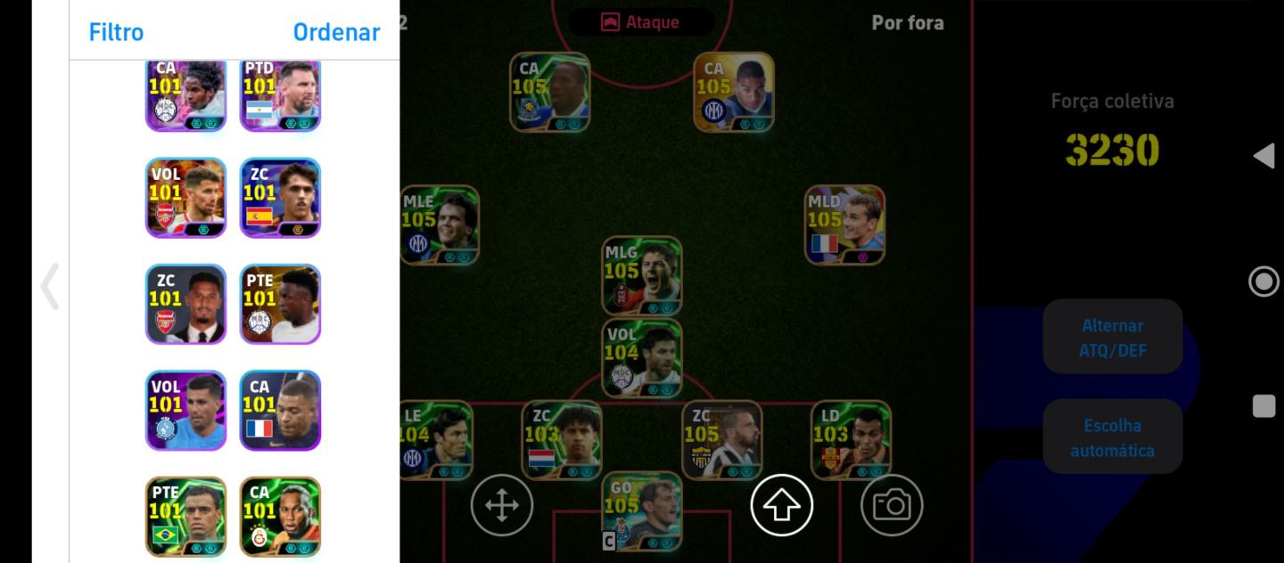 CONTA EFOOTBALL 3230 OVER |ADRIANO, RUI COSTA, SALAH BLITZ| KONAMI ID 100% LIMPA