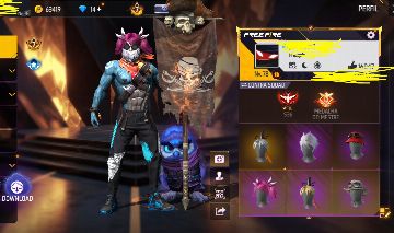 Conta Free Fire FULL GEMADA ANTIGA com Skins Raras e Itens Exclusivos!!!!