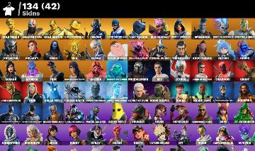 CONTA FORTNITE COMPLETA MUITOS ITENS + KRATOS + SKINS RARAS