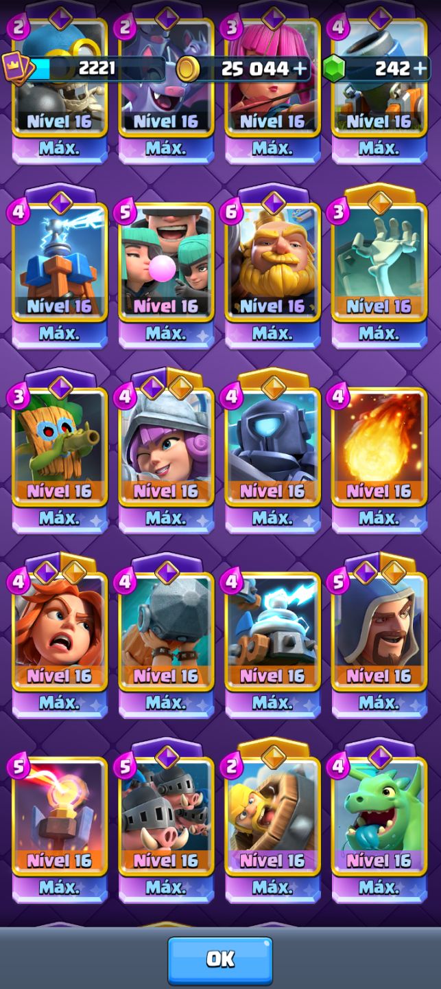 Melhores cartas e decks conta full