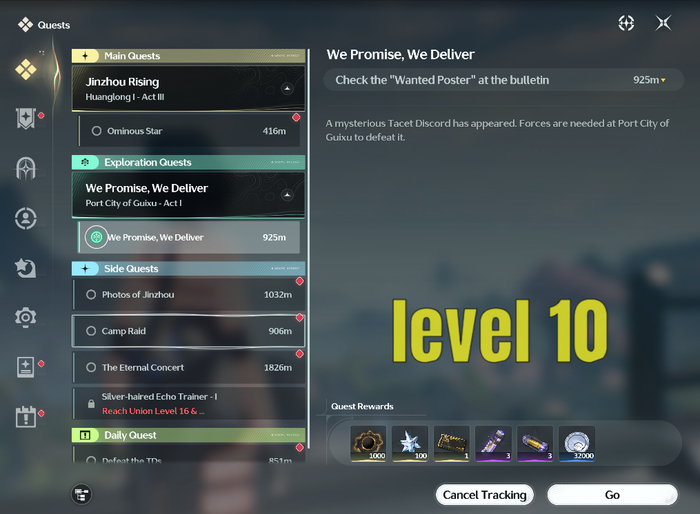 Wuthering Waves - Contas Iniciantes Level 8 | Vários Limitados + BIS
