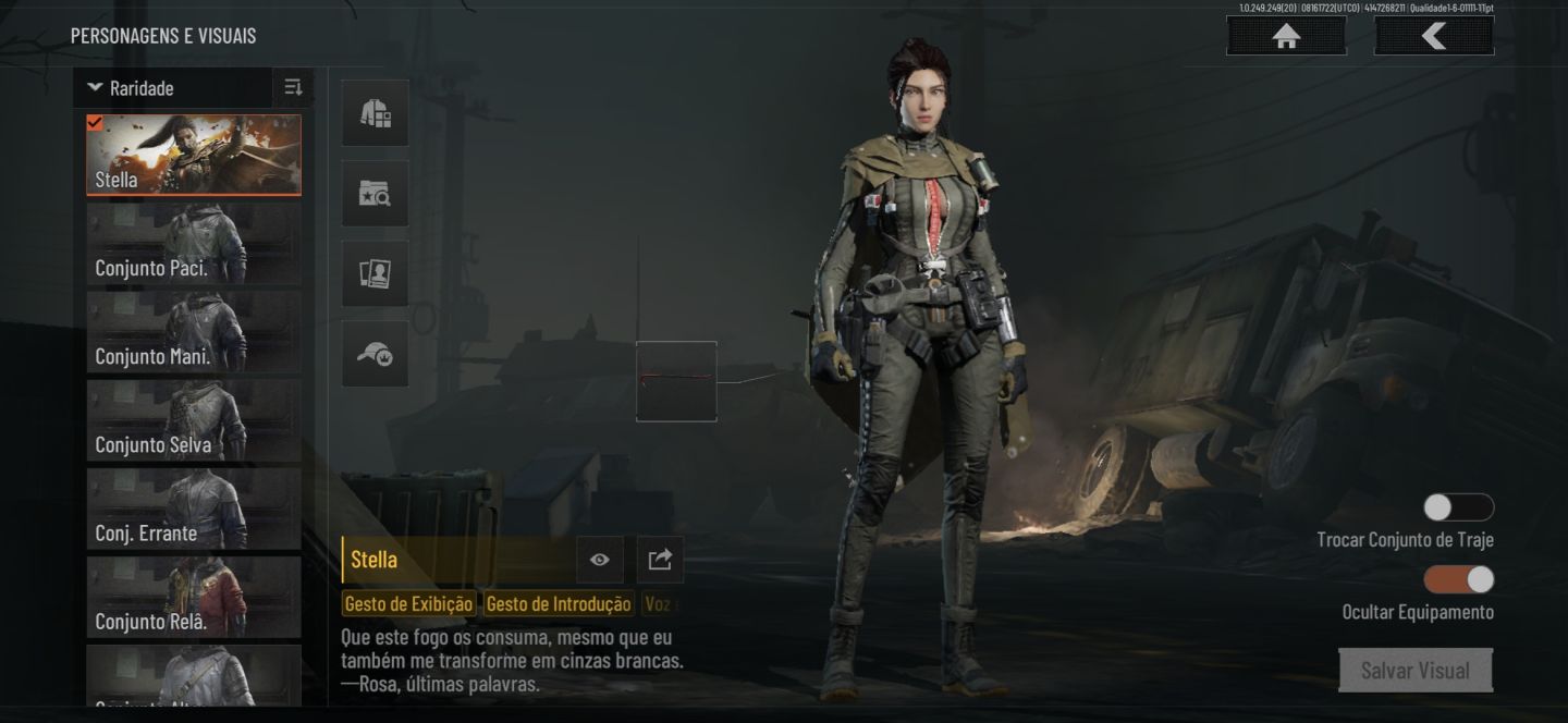 Conta Arena Breakout | 55M no Armazém | Skin Rara + Skins de Armas, etc..... |