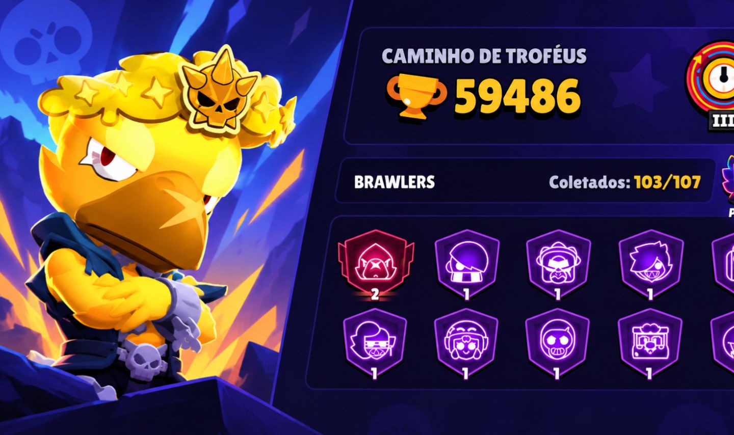 CONTA DE BRAWL STARS [ PROMOÇÃO]