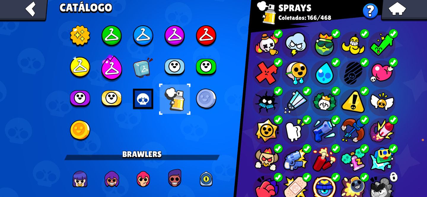 CONTA DE BRAWL STARS COM 44188,228 SKINS