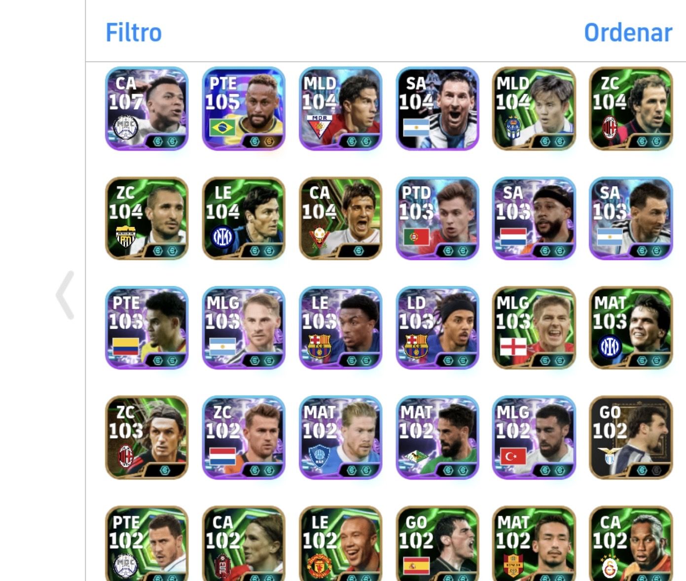 Conta de Efootball Completa Demais 3281