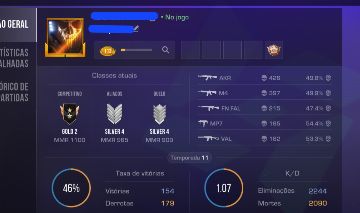 Continha de standoff dois