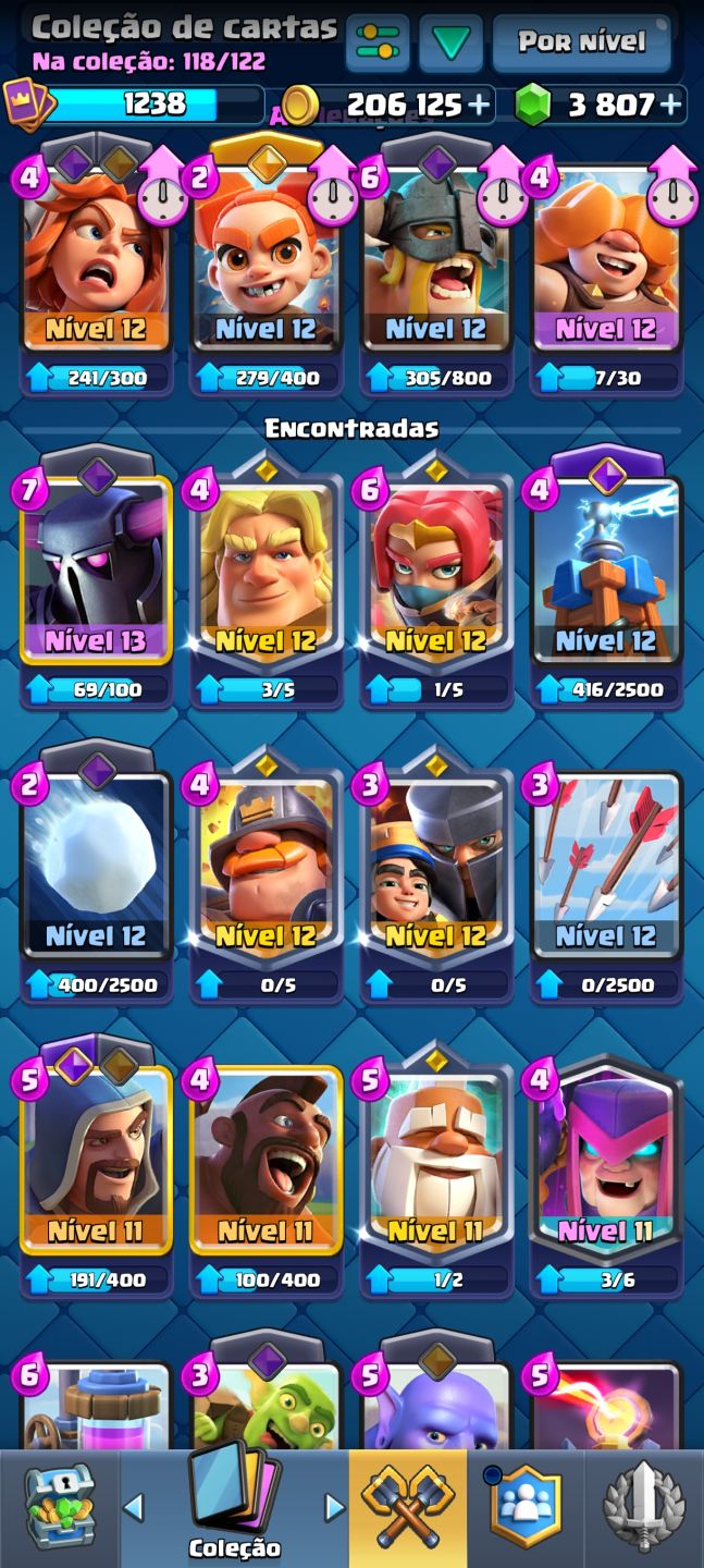 CONTA TOP CLASH ROYALE!