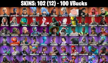 Conta Fortnite com Optimus Prime | The Ageless | Renzo the Destroyer e 102 Skins
