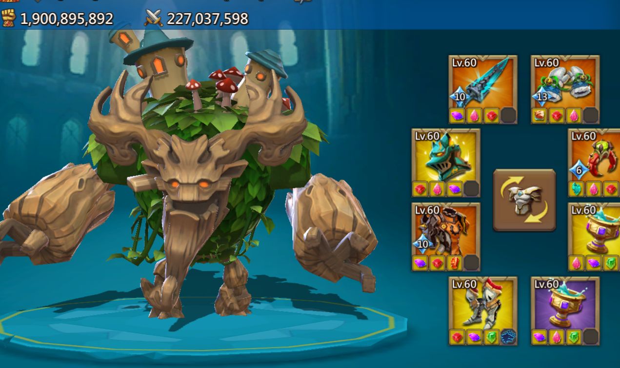 CONTA LORDS MOBILE 1.9B DE PODER 53M DE TROPAS 3M DE T5 E 12.5M DE T4