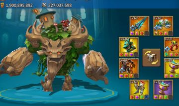 CONTA LORDS MOBILE 1.9B DE PODER 53M DE TROPAS 3M DE T5 E 12.5M DE T4