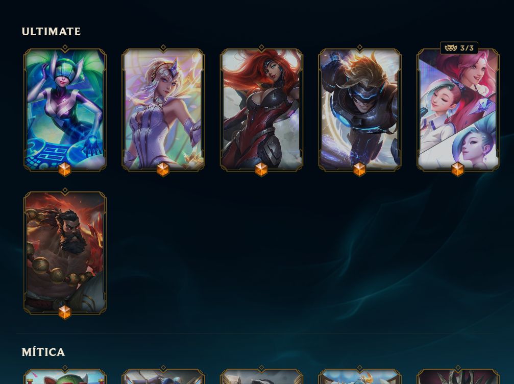 CONTA LOL JINX EXALTADA+YASUO EMISSÁRIO DA ESCURIDAO+548 SKINS