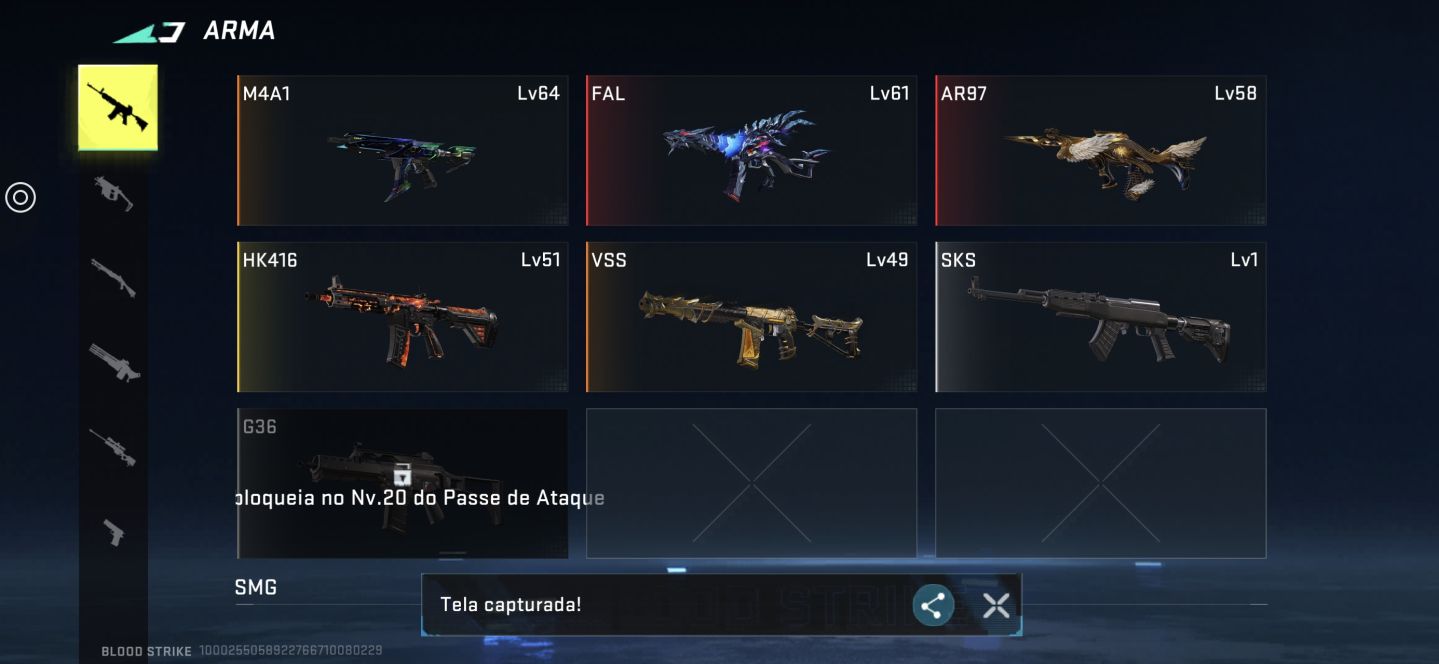 Conta BLood strike +de 3k gasto na conta mts eternas e 2 evo