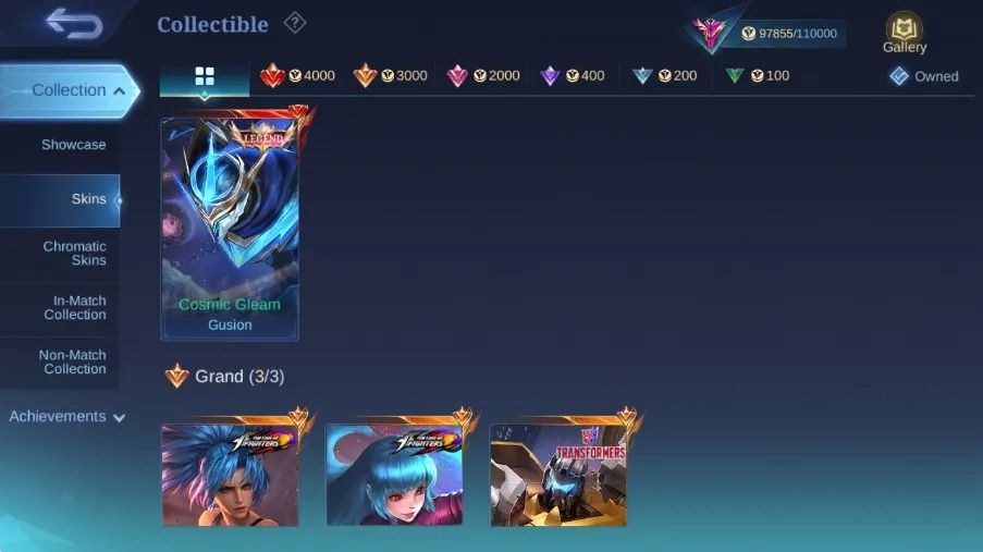Legend Gusion - KOF Aurora - LuckBox Eudora+Zhask+Selena+Kimmy