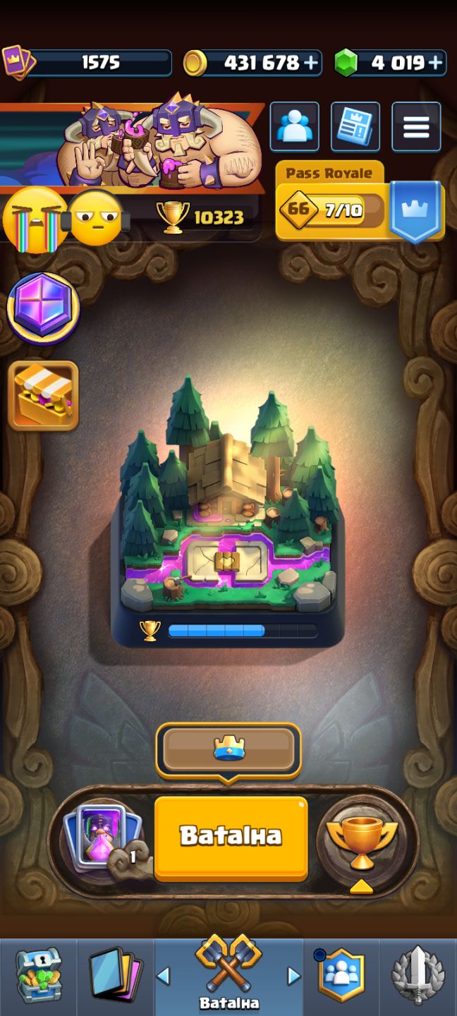 Conta Clash Royale 10k 122/122