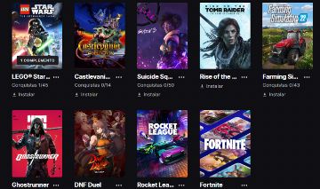 CONTA EPIC GAMES COM JOGOS CONHECIDOS - Epic Games - GGMAX
