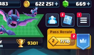 Conta excelente para pegar os 10 mil trofeus
