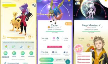 CONTA POKEMON GO LEVEL 71 | 406 LENDARIO | 339 BRILHANTE | 627 POKEMON IV100