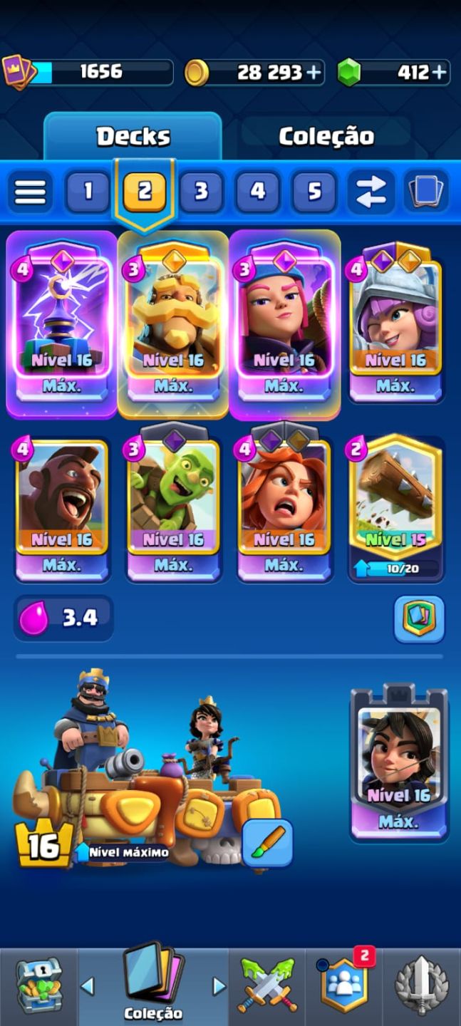 Continha 13K Clash Royale