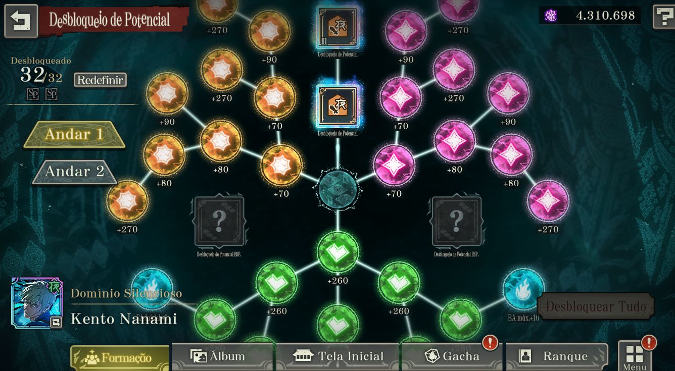 Conta JJK 9 Limitados + Cubos e 1K+ Tickets
