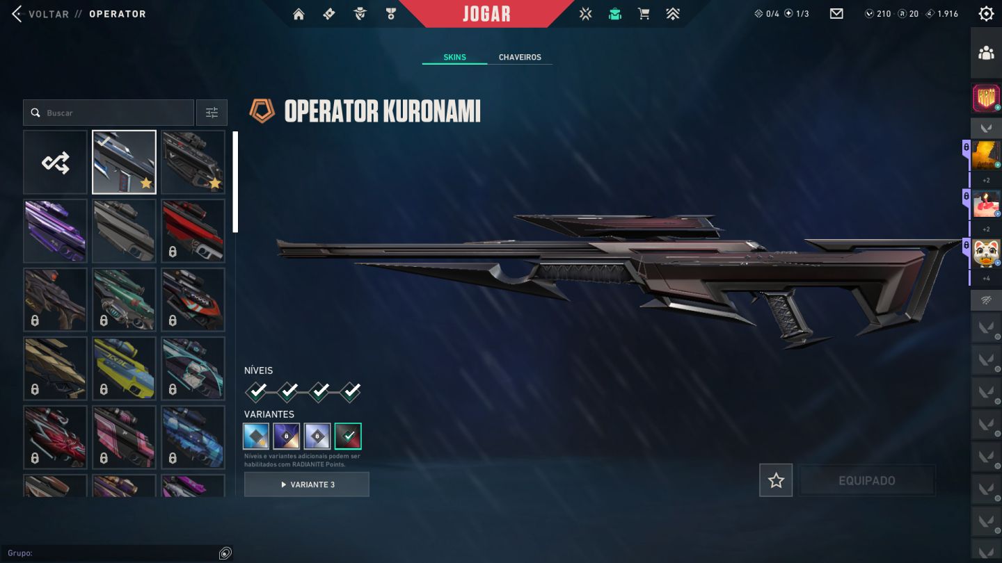 CONTA PRA VENDA COM VARIAS SKINS , TUDO LIBERADO