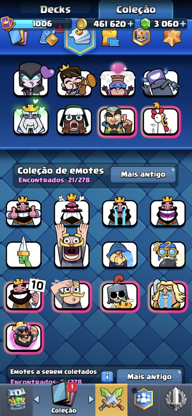CONTA DE BRAWL STARS, CLASH ROYALE E CLASH OF CLANS COM SKIN RARAS