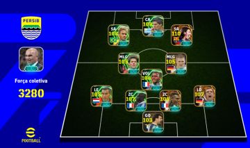 CONTA DE EFOOTBALL COM FORÇA 3280.