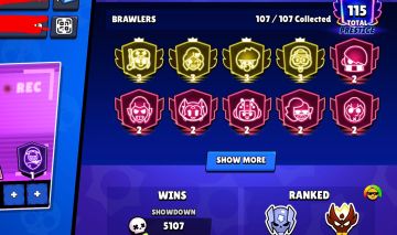 Conta Bra Stars 120k+ mestres