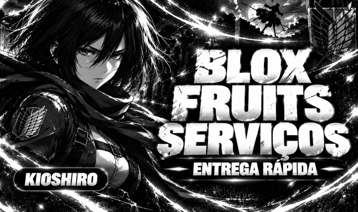[Melhor Preço] Serviços Blox Fruits | RAÇAS V4 - CDK & TTK - HAKI V2 FULL E MAIS