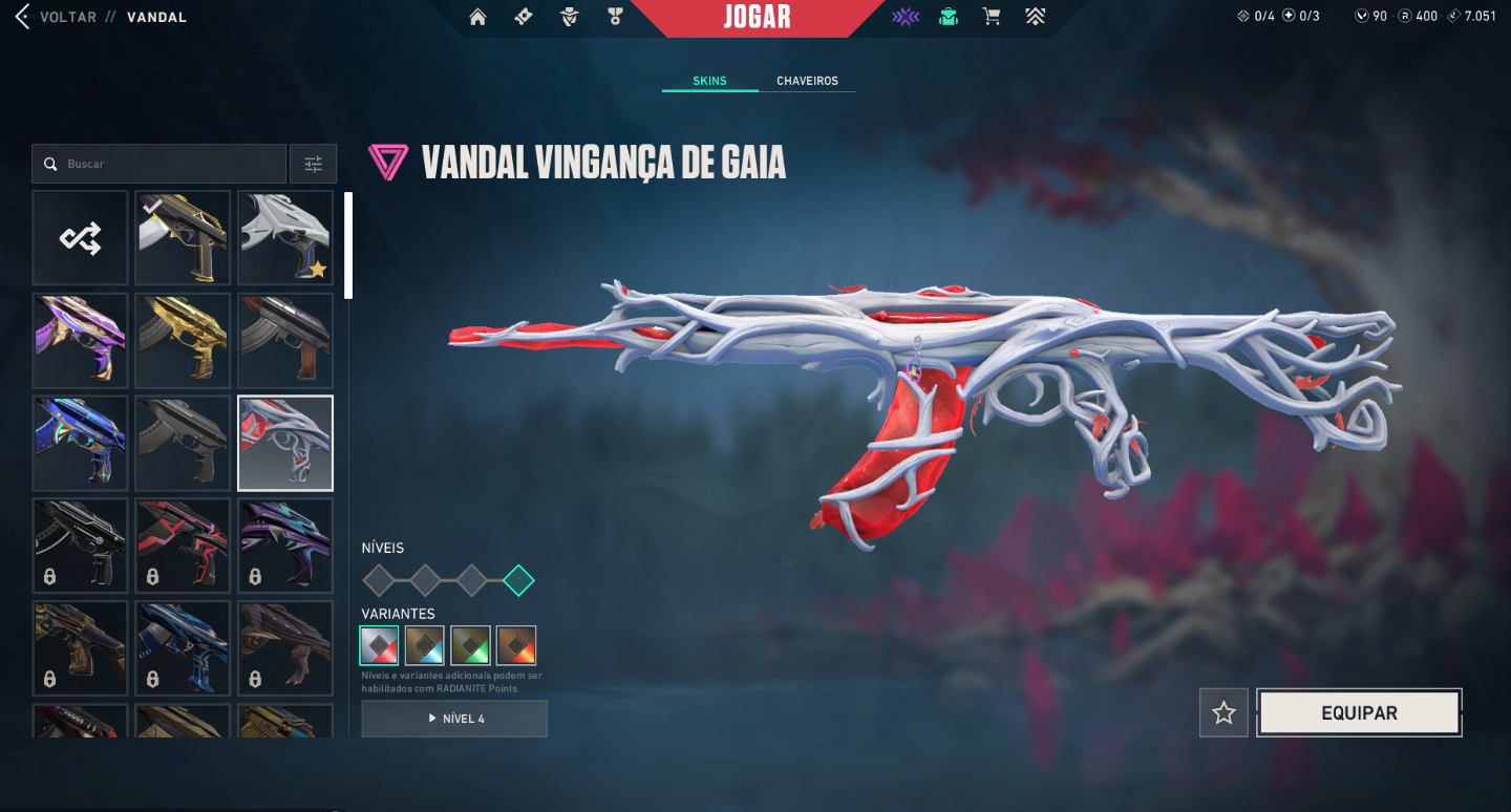 CONTA DE VALORANT COM SKINS MMR BOM.