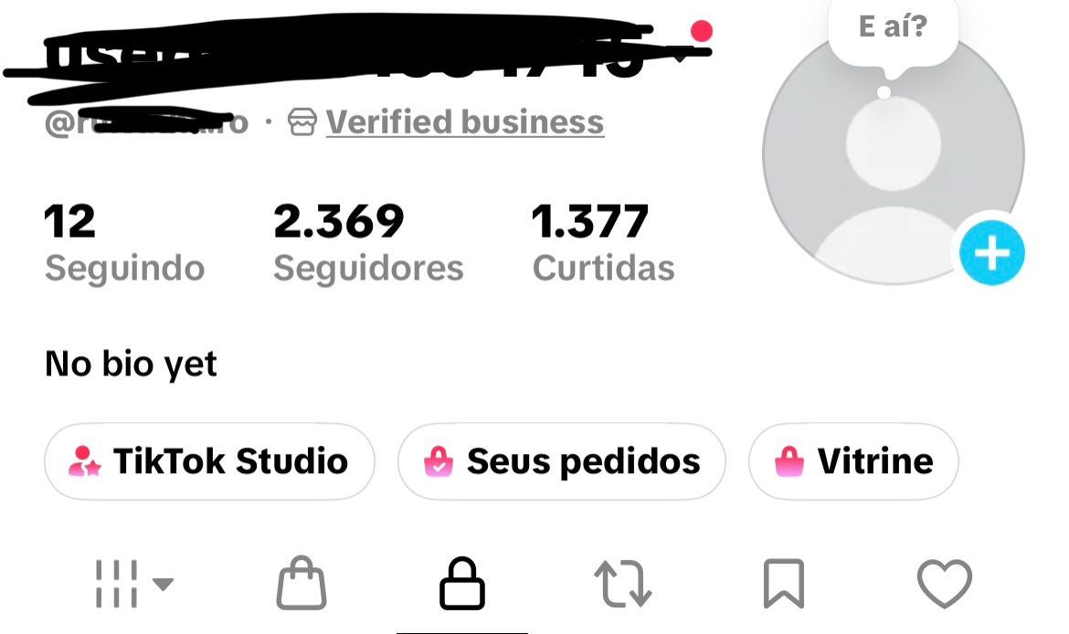 CONTA DO TIK TOK COM +2.000 SEGUIDORES BRASILEIROS REAIS | TIK TOK SHOP